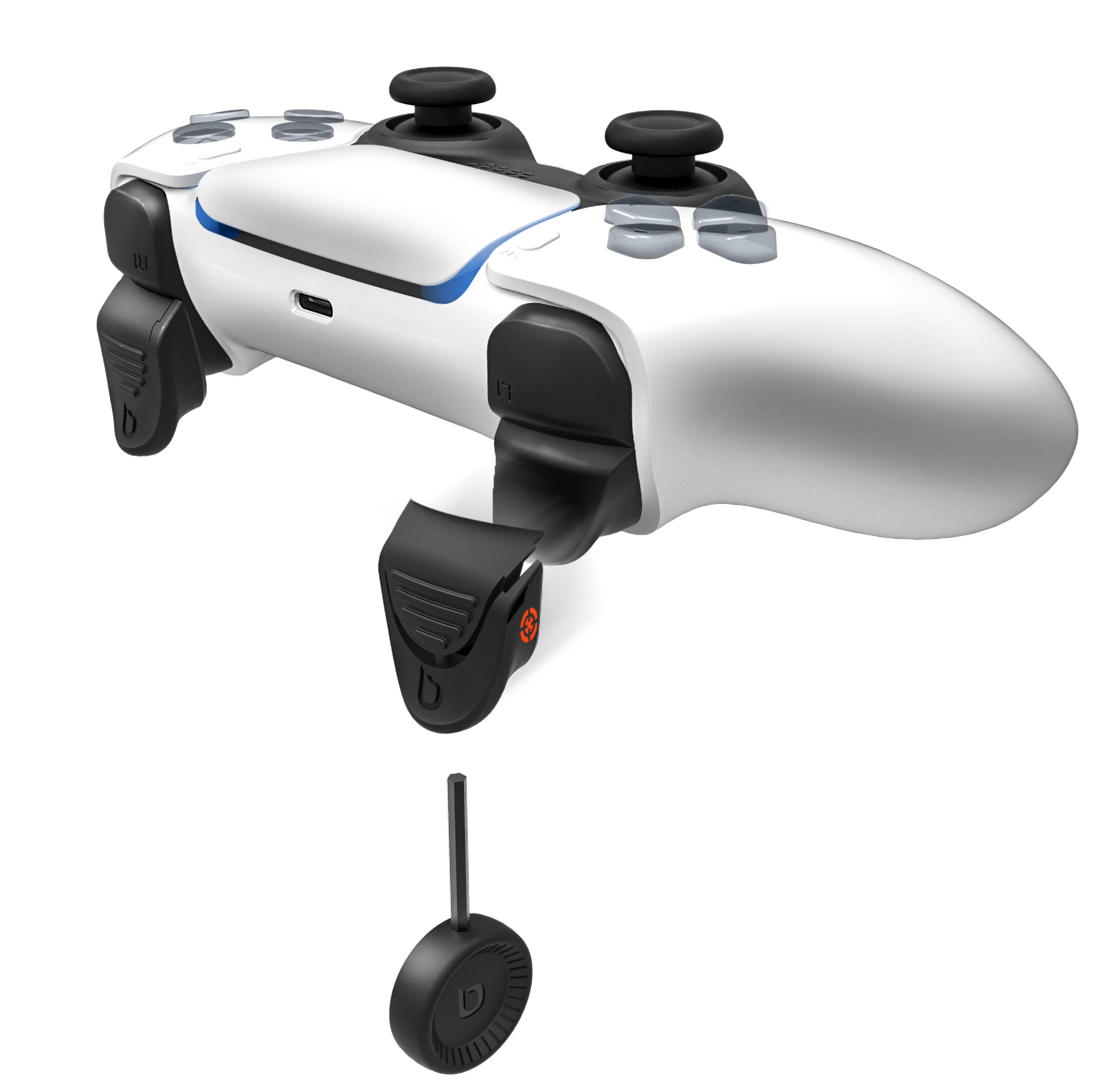 Botones, pads y gatillos en mandos gaming