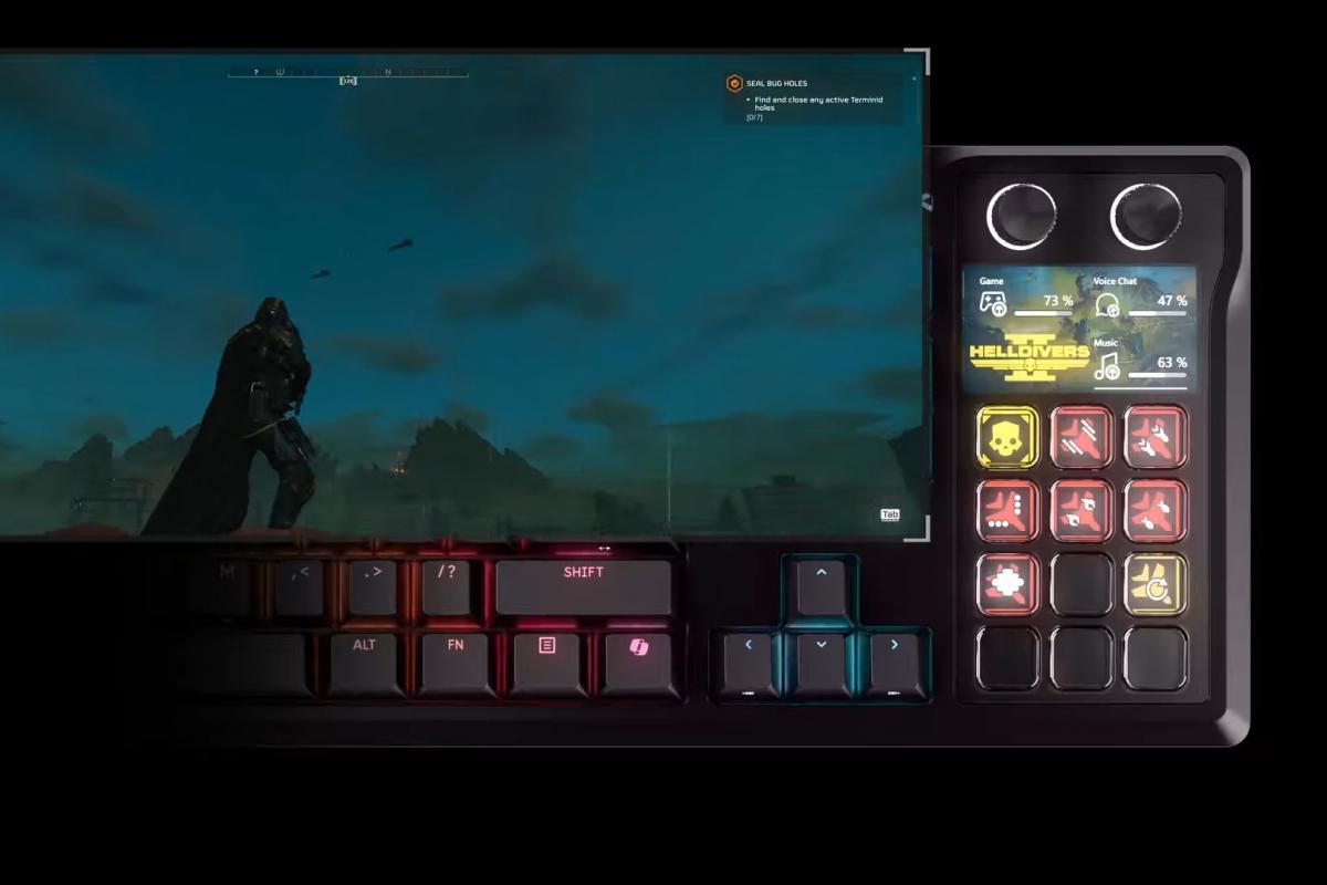 Teclado Corsair Galleon 100 SD con Stream Deck integrado