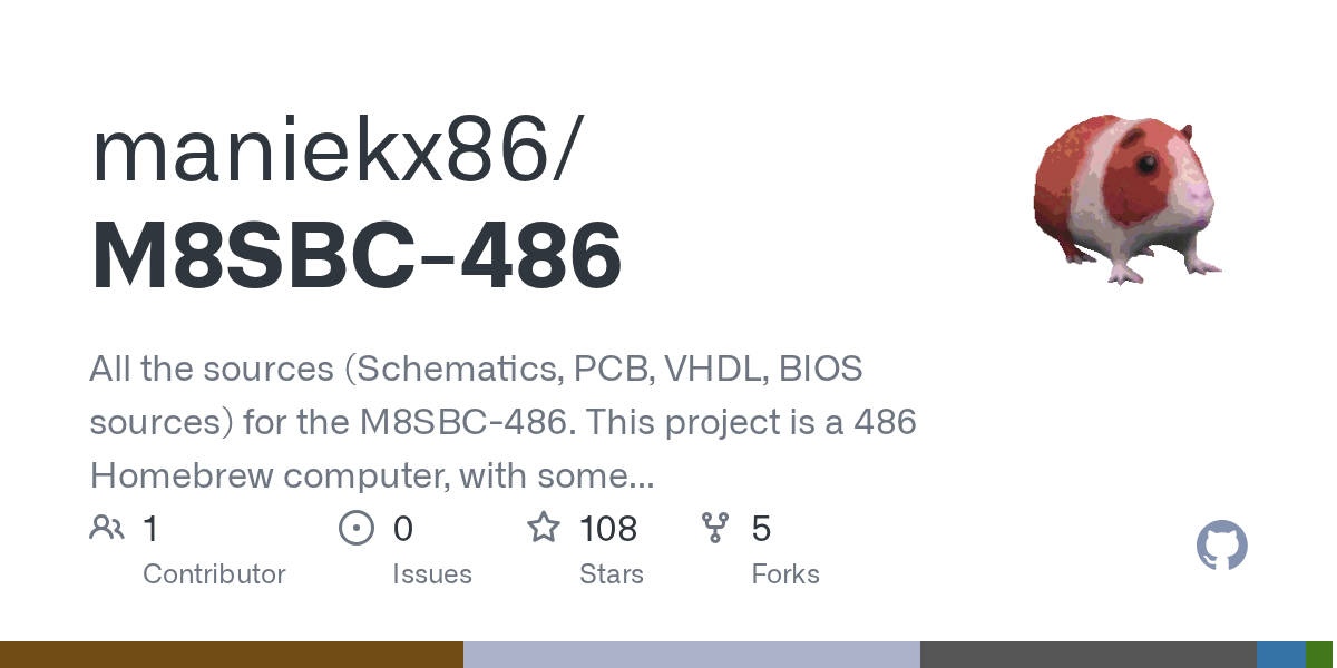 Detalle de componentes M8SBC-486