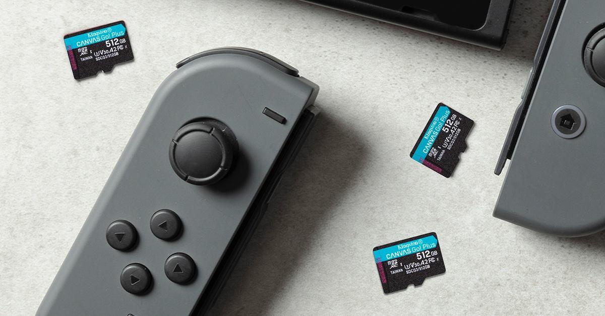 Selección de tarjetas microSD Express para Nintendo Switch 2