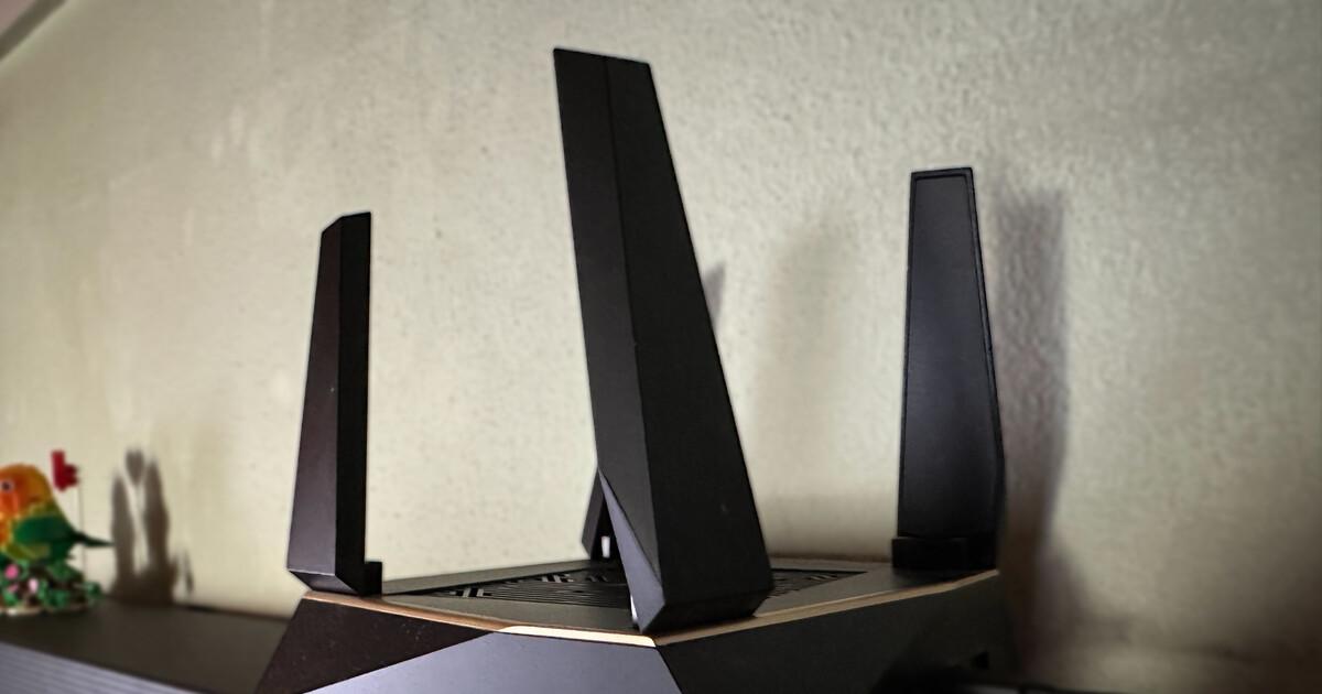 Orientación antenas router