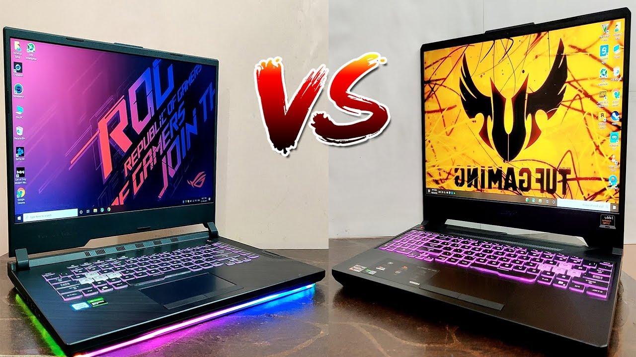Diseño ASUS TUF frente a ASUS ROG