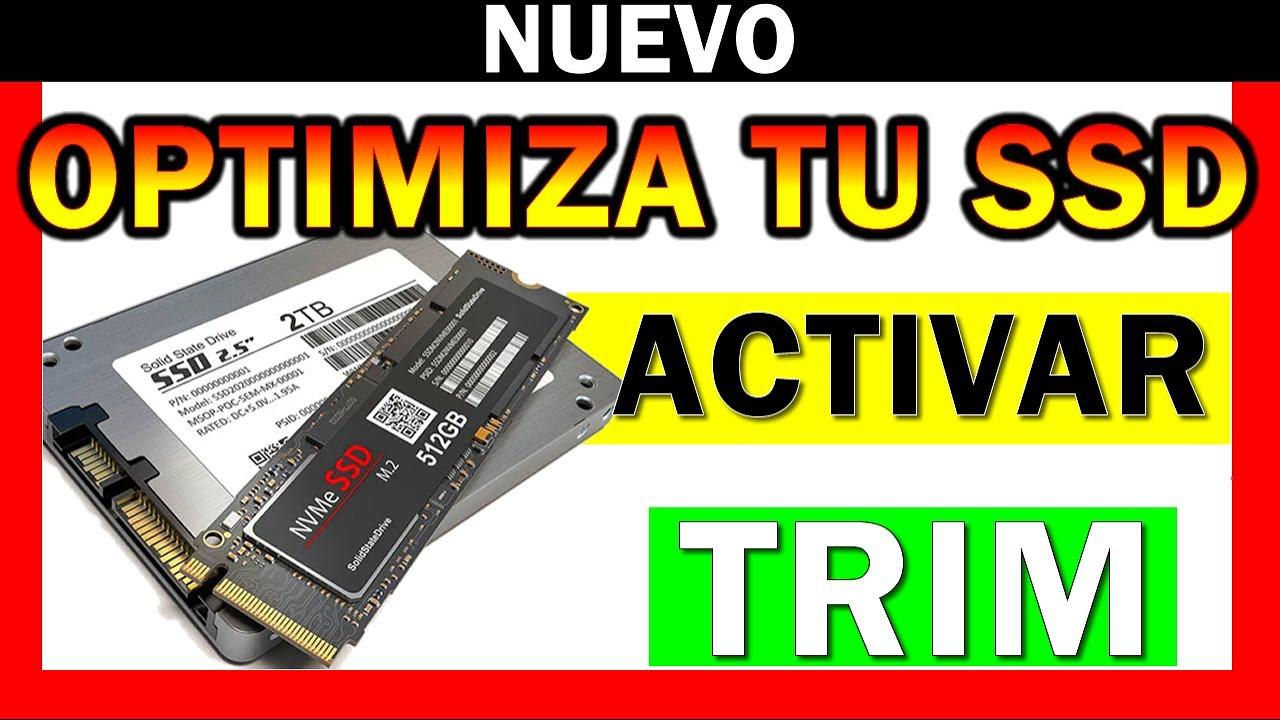 Configuración comando TRIM en SSD