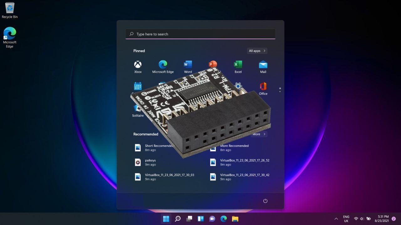Instalar módulo TPM en placa base