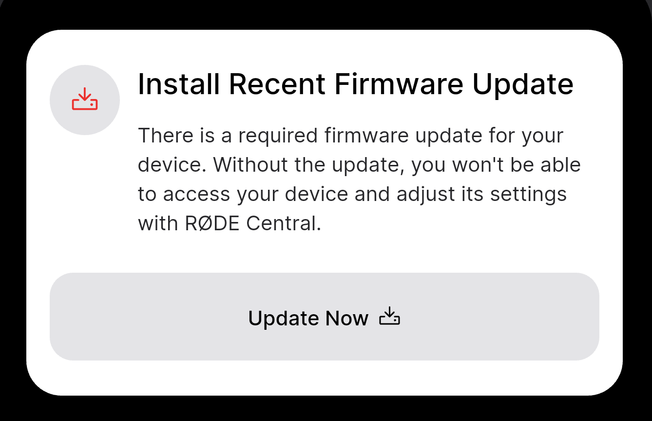actualización de firmware en dispositivos