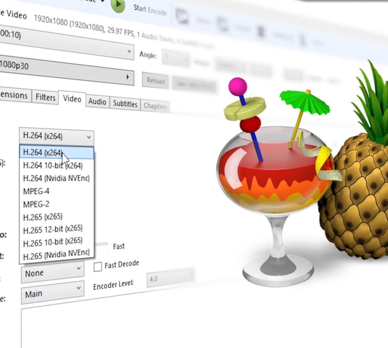 Códecs y calidad de vídeo con HandBrake