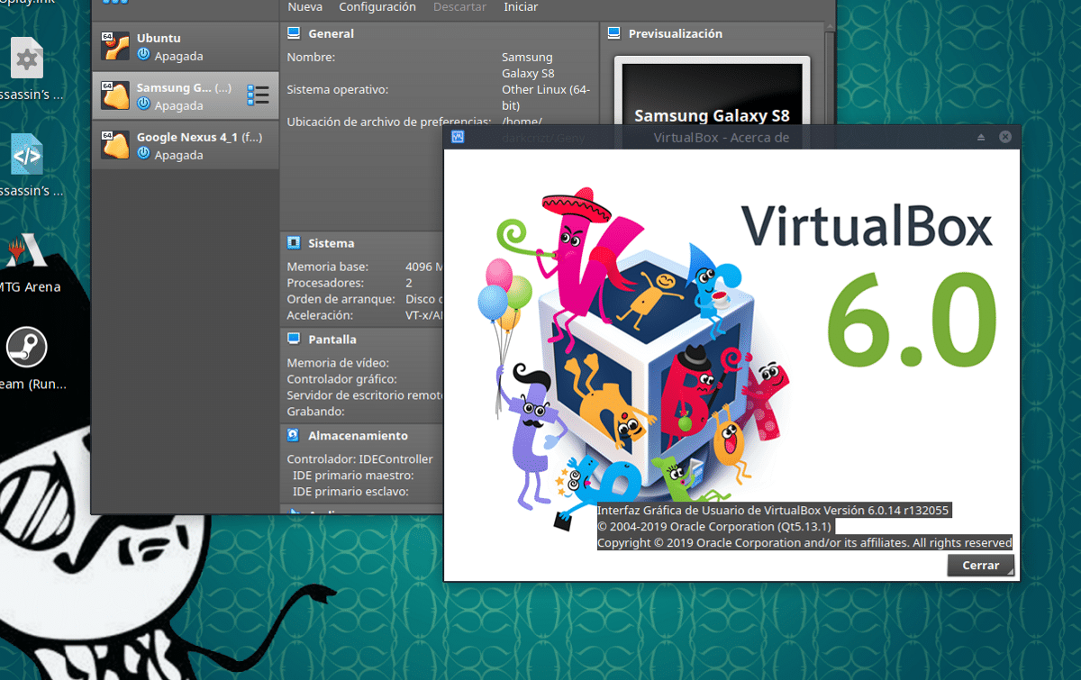 Novedades VirtualBox 6.0