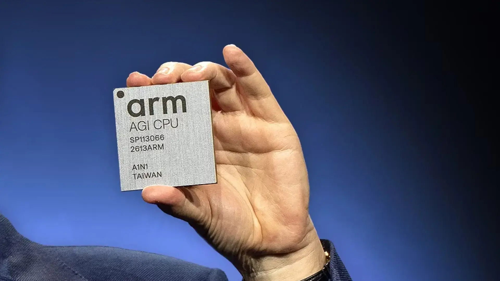 Arm AGI CPU para infraestructuras de inteligencia artificial Procesador Arm AGI CPU para centros de datos de IA