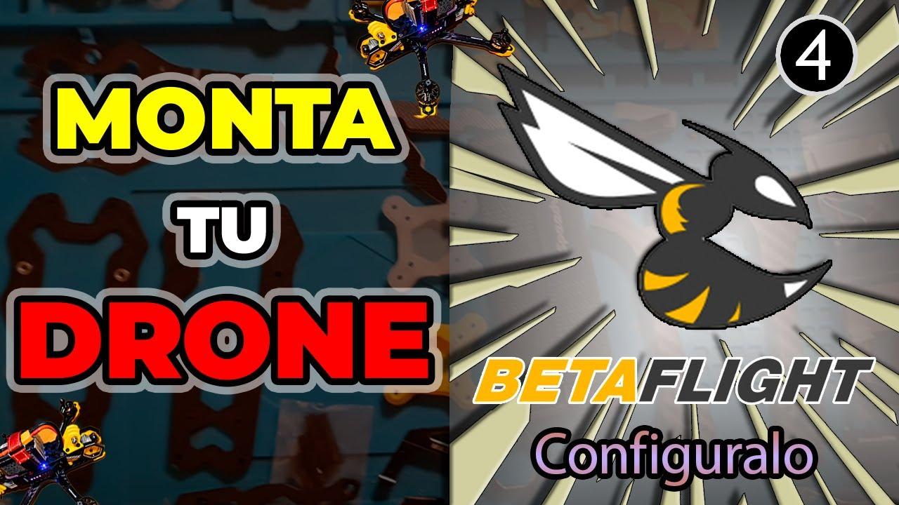 dron de carreras fpv y betaflight en móvil android
