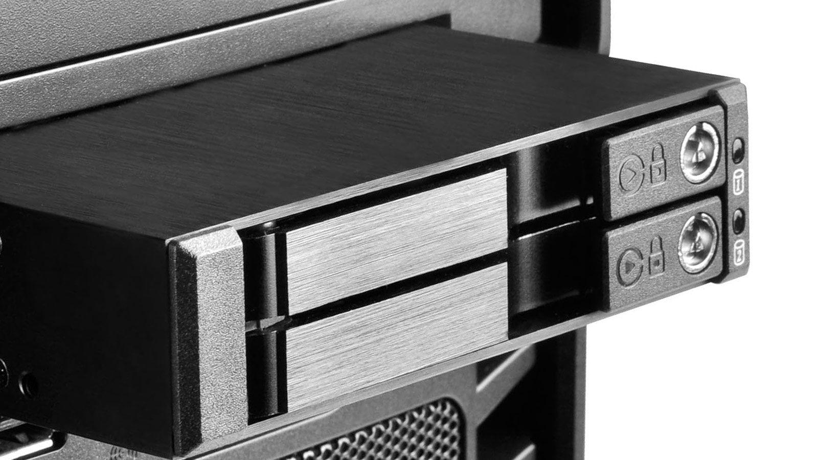 Sistema hot swap de SSD en PC