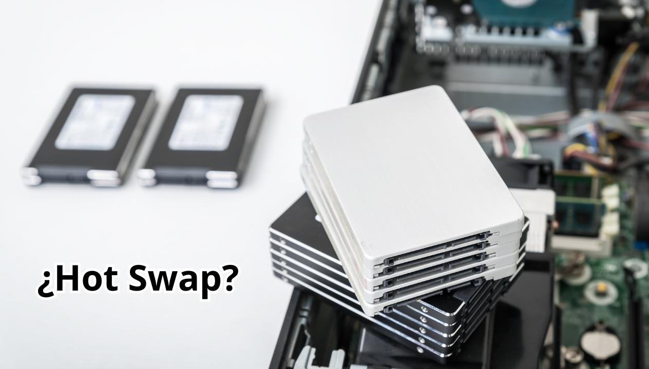 Bahía hot swap para SSD