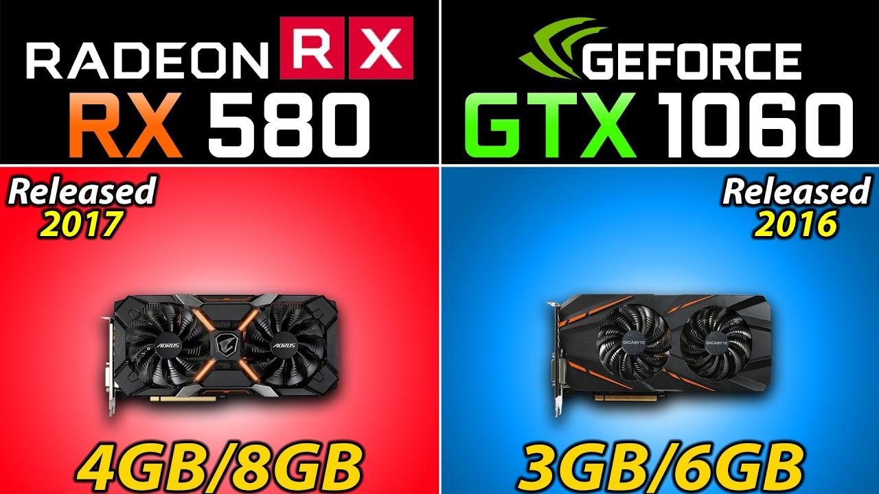 Comparativa GTX 1060 6 GB vs RX 580 8 GB Comparativa GTX 1060 6 GB vs RX 580 8 GB
