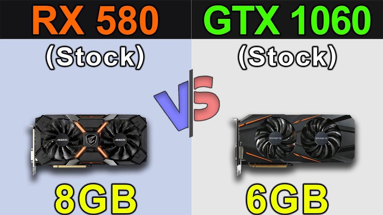 Tarjetas gráficas de gama media GTX 1060 y RX 580 Tarjetas gráficas de gama media GTX 1060 y RX 580