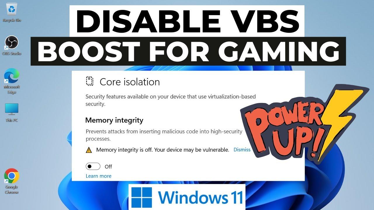 desactivar VBS en windows