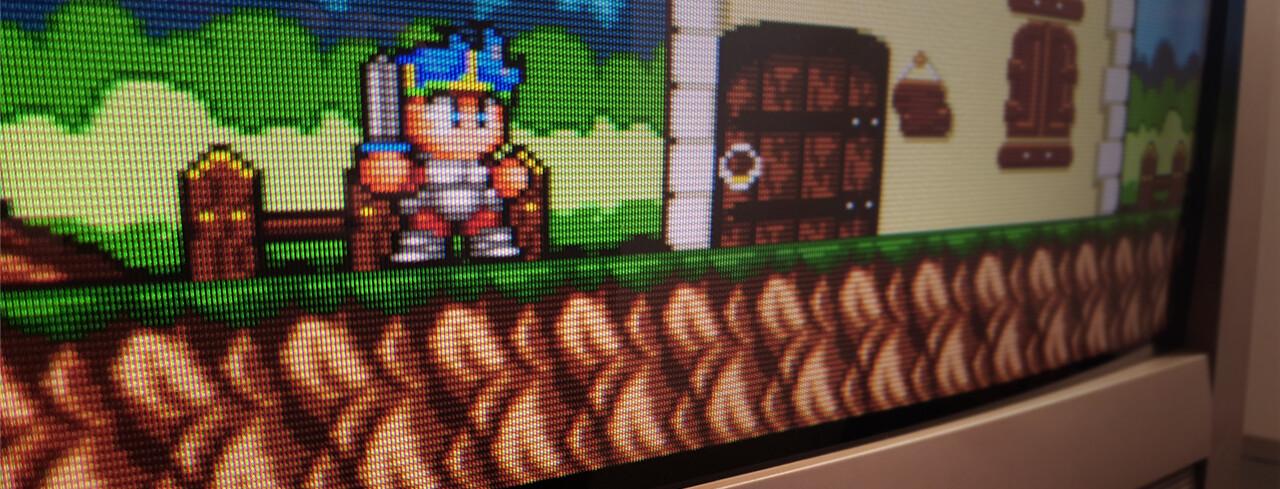 monitor crt para juegos retro