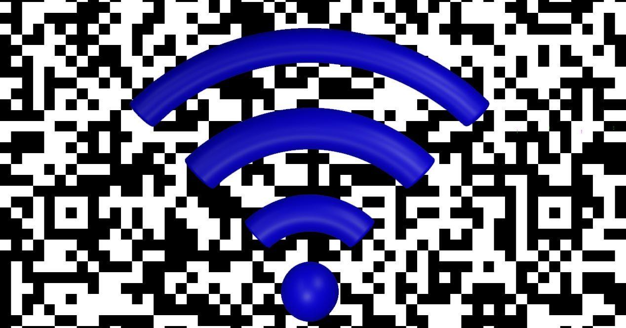 Ejemplo de QR para conectarse a red WiFi