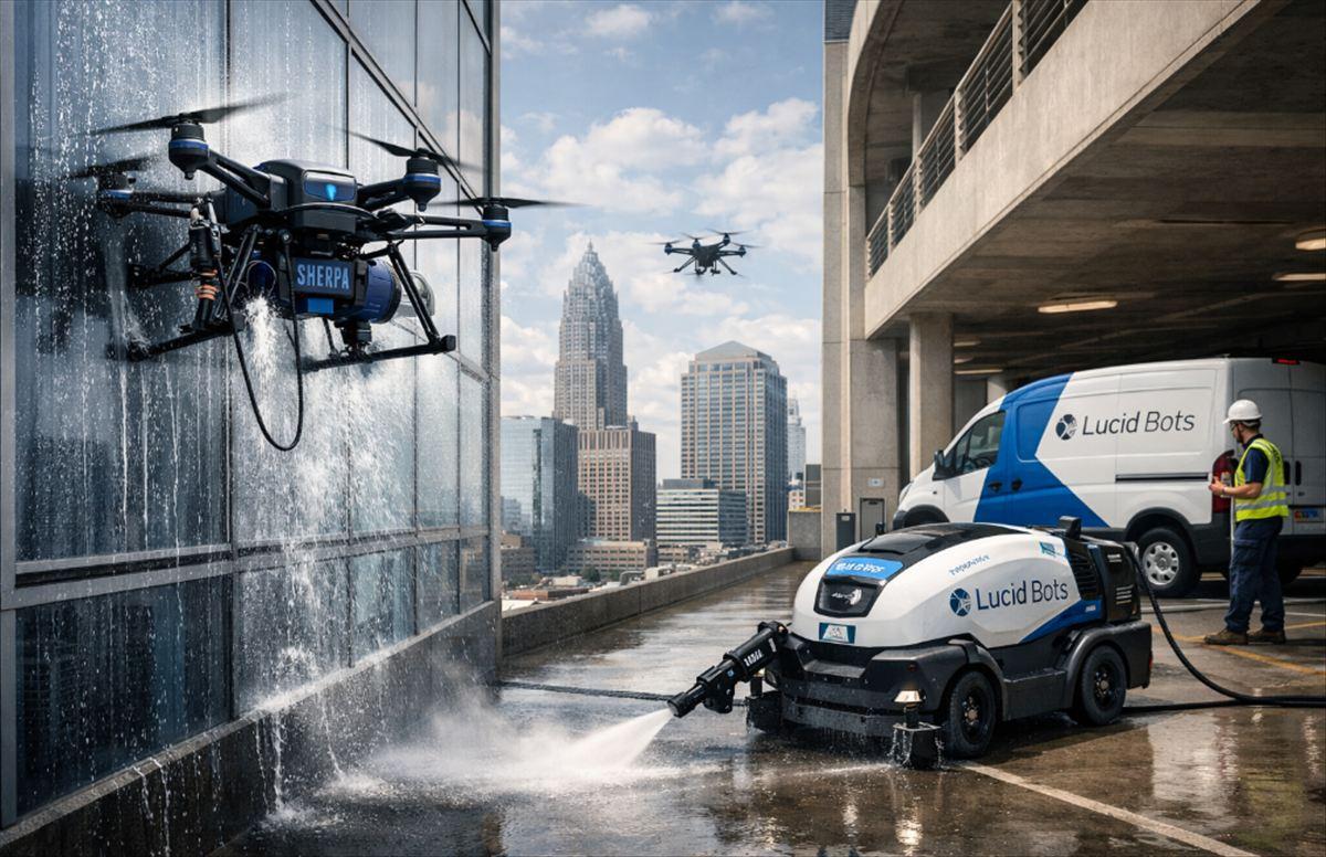 Robots de limpieza Lucid Bots Robots de limpieza Lucid Bots