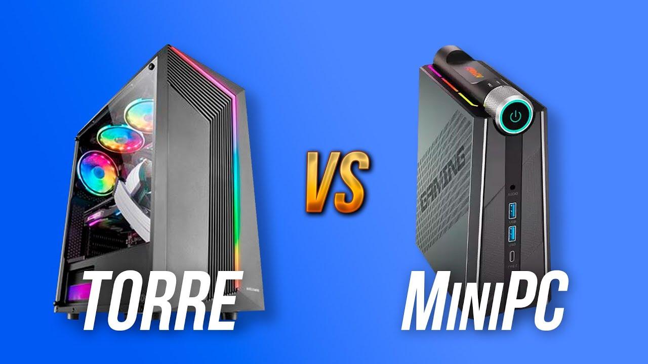 Comparativa mini PC frente a torre