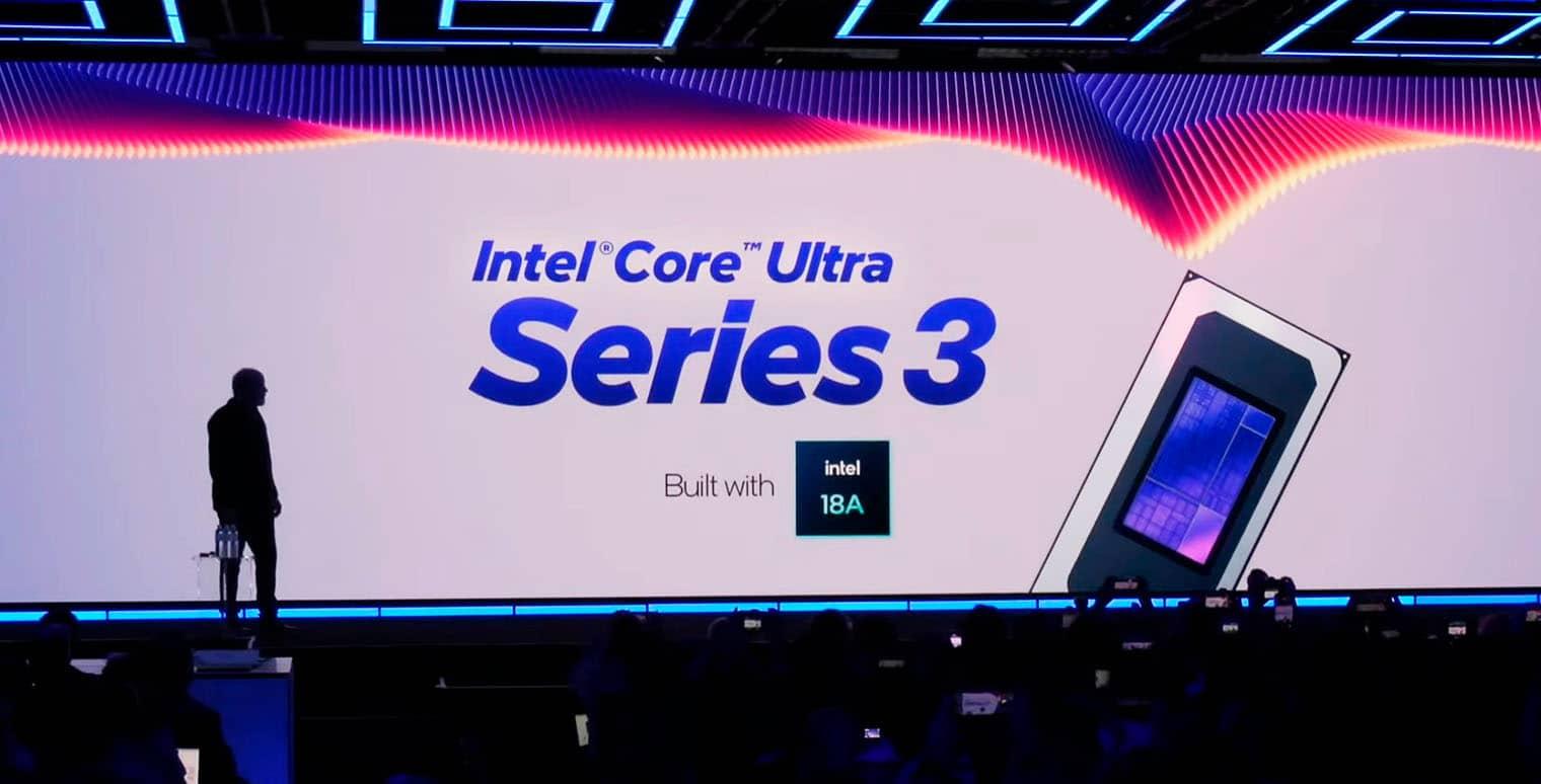 Procesadores Intel Core Ultra tercera generación Procesadores Intel Core Ultra tercera generación