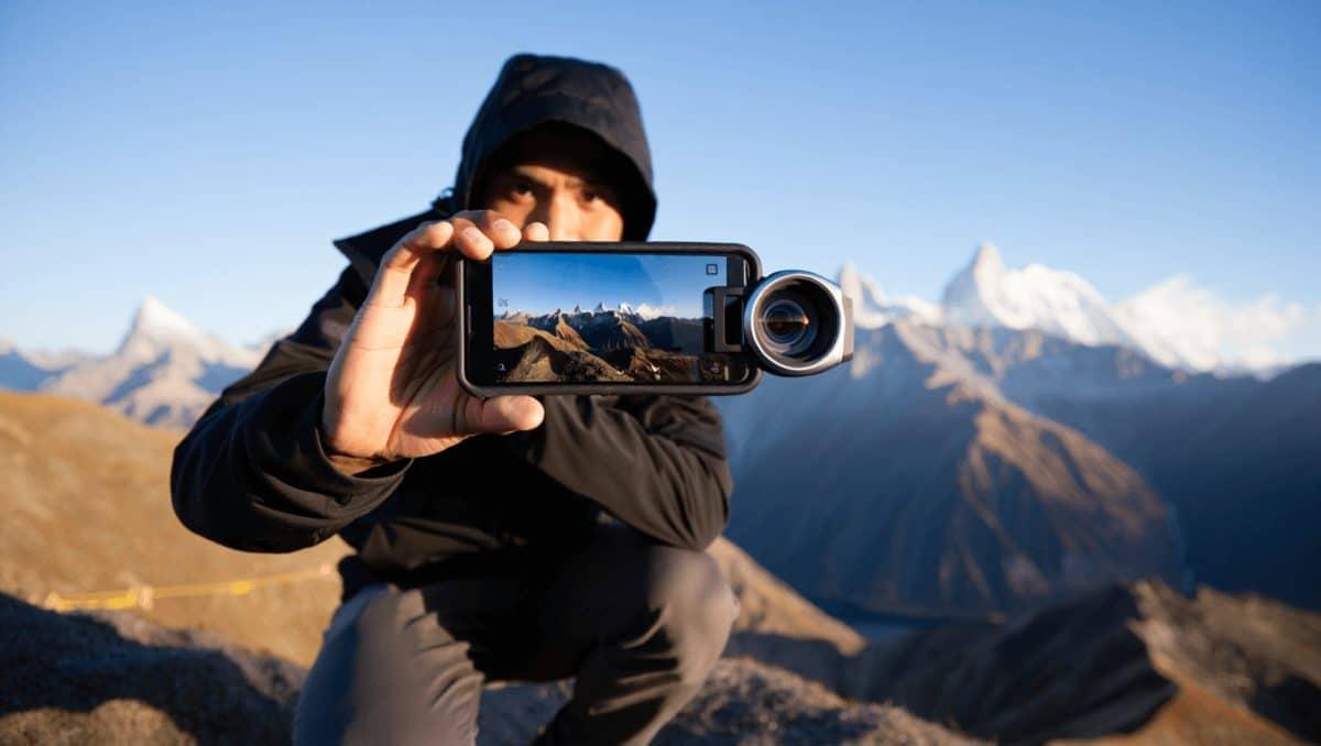 teleobjetivo en fotografía móvil