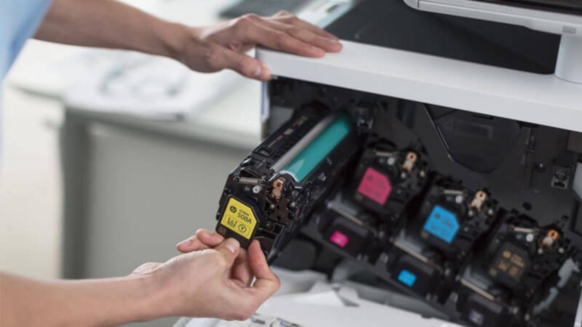 Diferentes tipos de tóner para impresoras