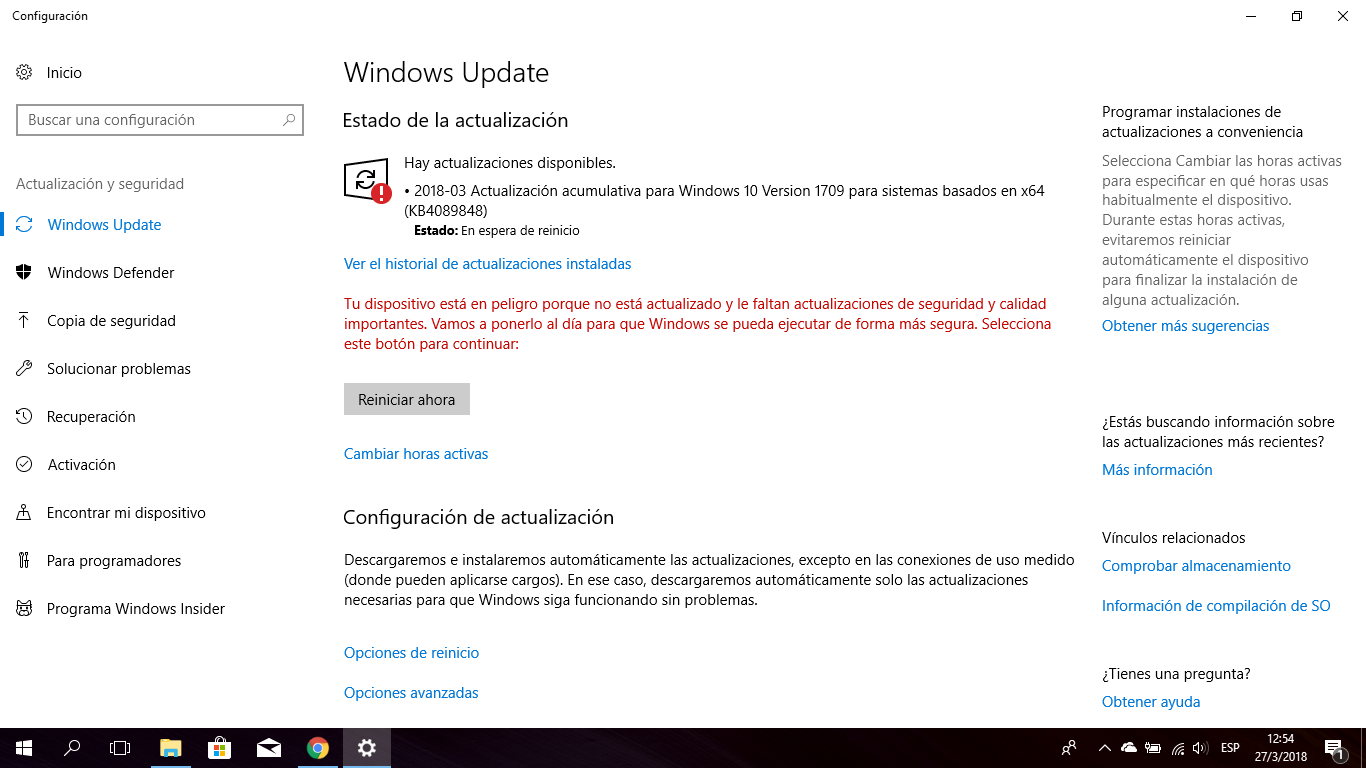 Comprobaciones previas antes de reparar Windows Update