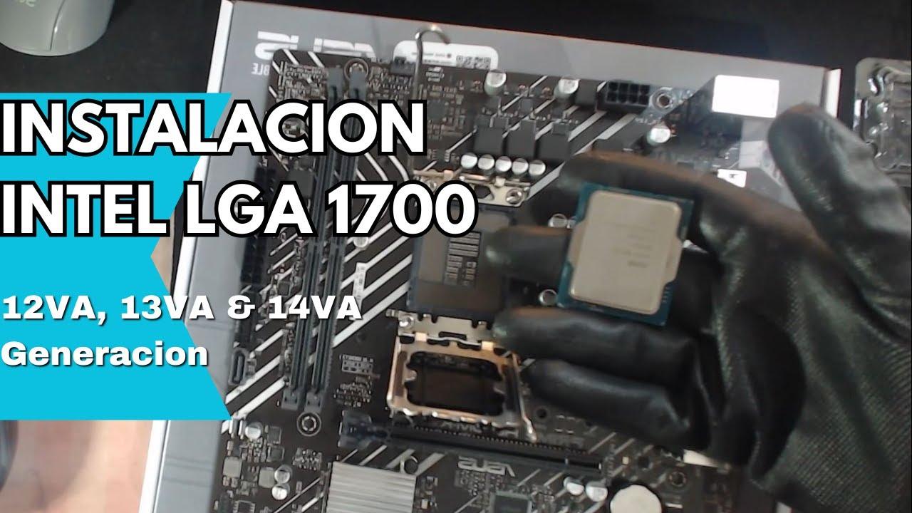 Instalación de procesador en socket LGA Instalación de procesador en socket LGA
