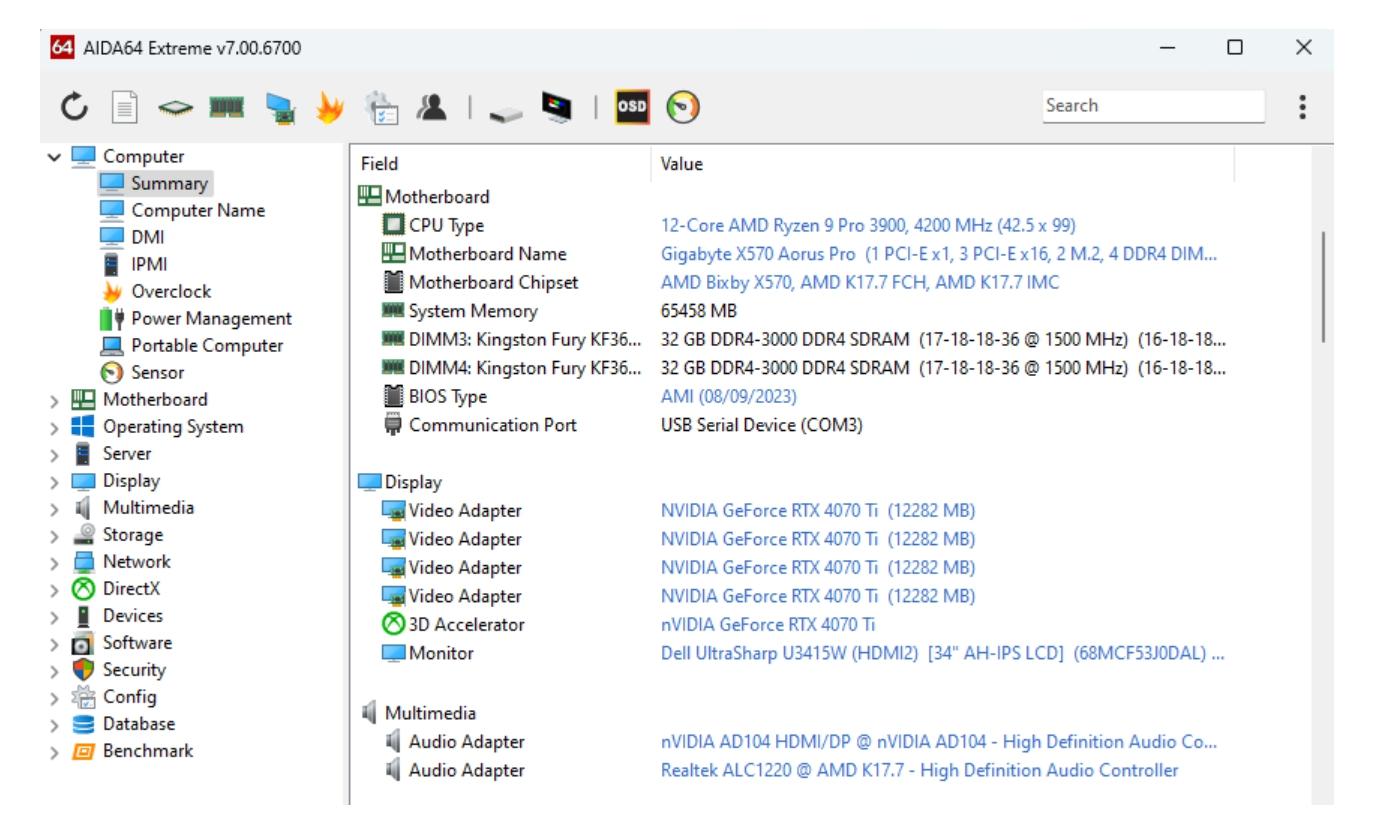 diagnostico de problemas con AIDA64 diagnostico de problemas con AIDA64