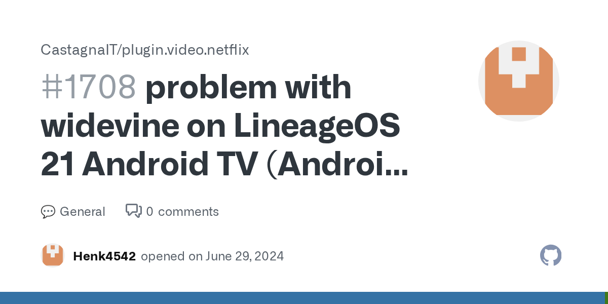 Error Widevine en Android TV Error Widevine en Android TV