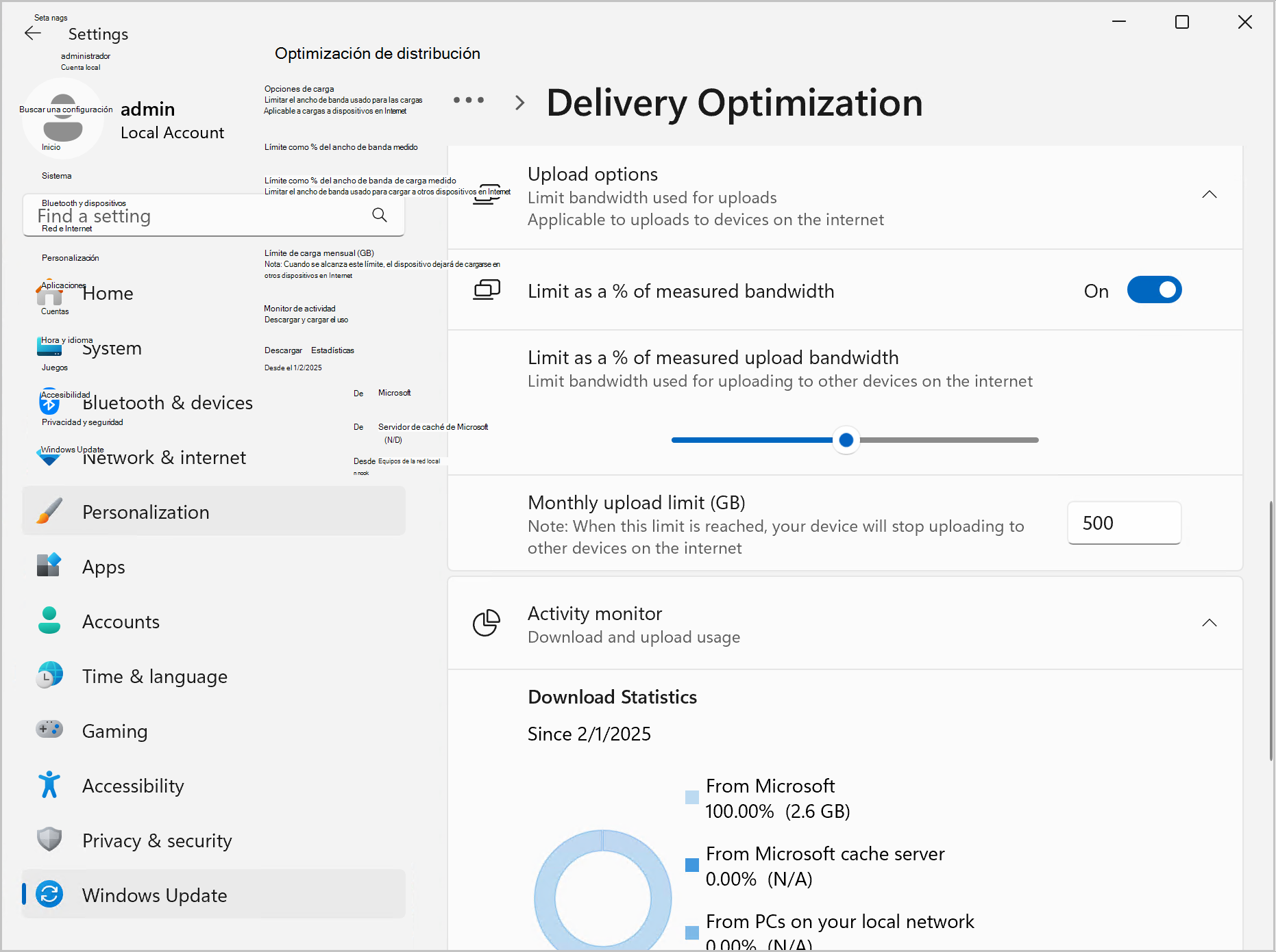 Causas de lentitud en LAN en Windows Causas de lentitud en LAN en Windows