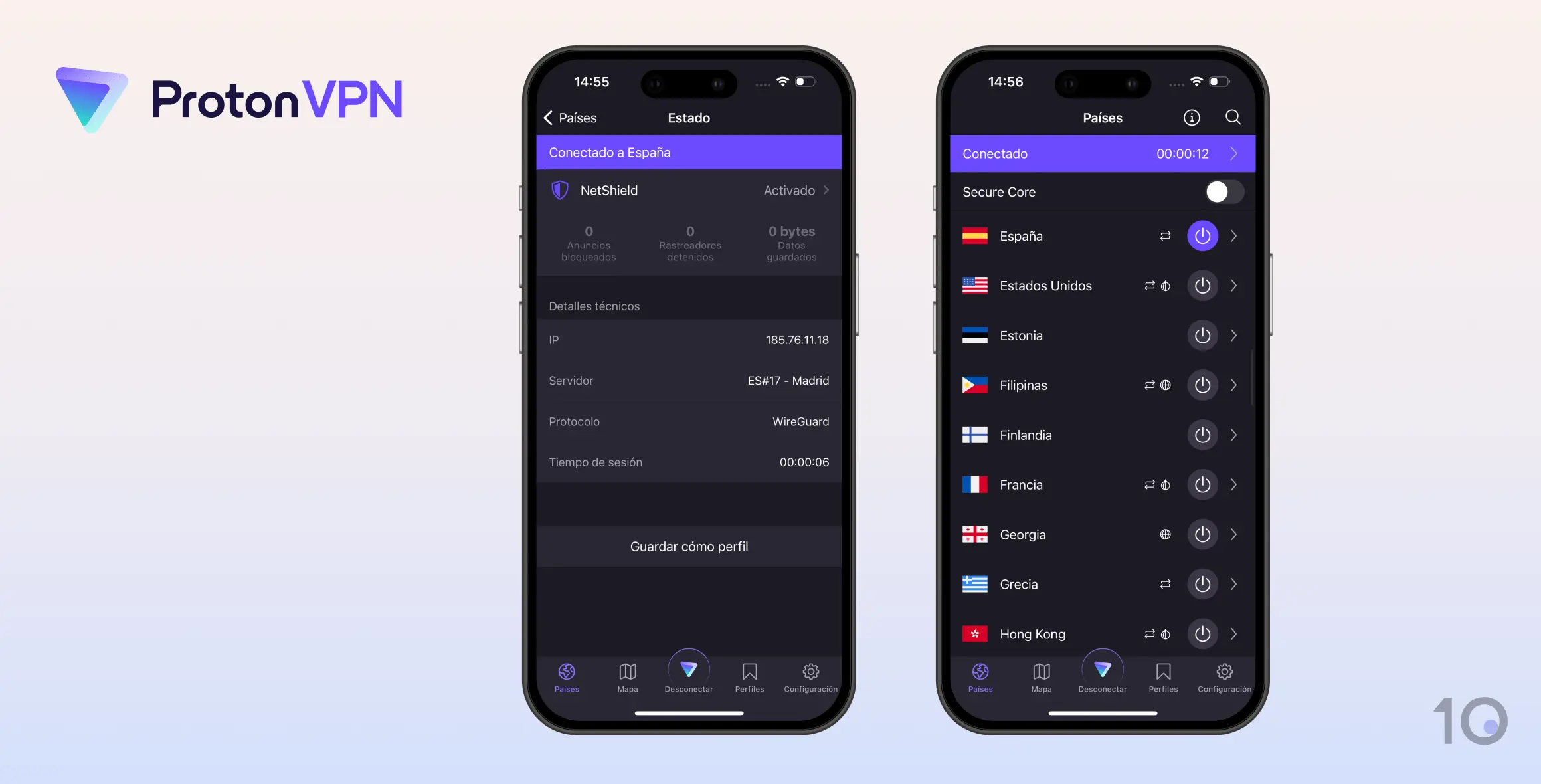Servidores Secure Core Proton VPN Servidores Secure Core Proton VPN