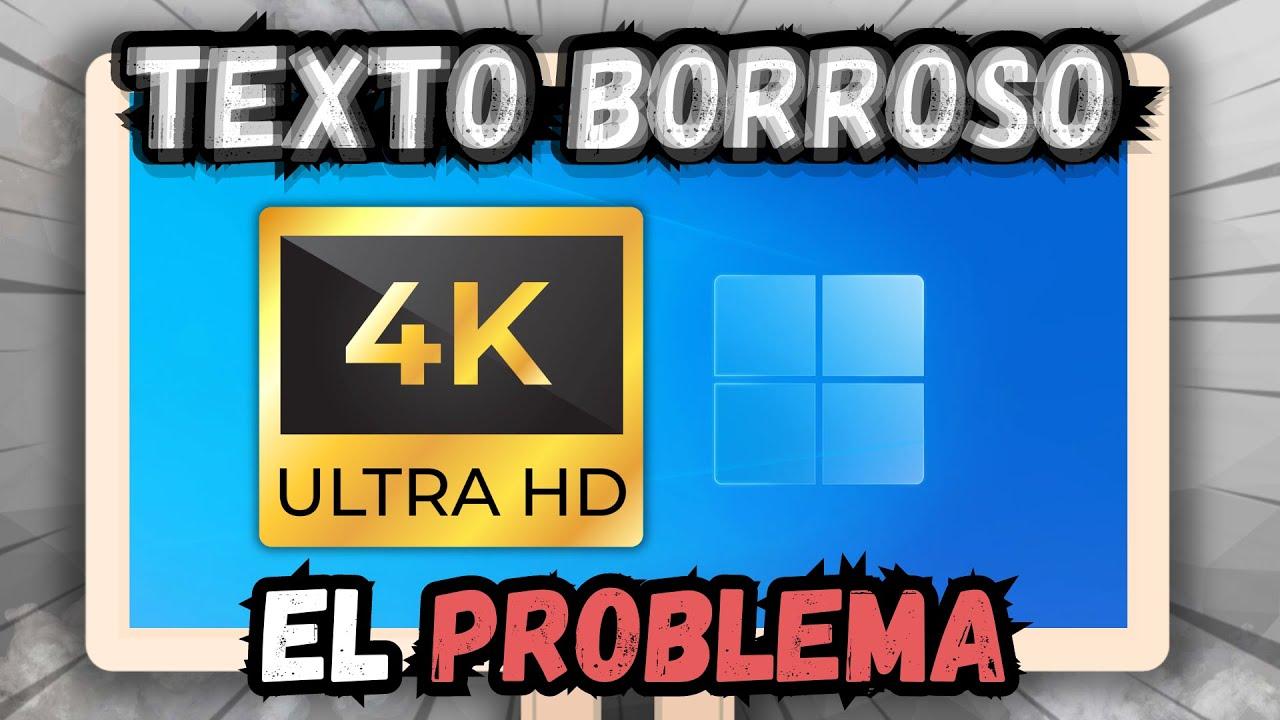 Configuración de escala de pantalla en Windows