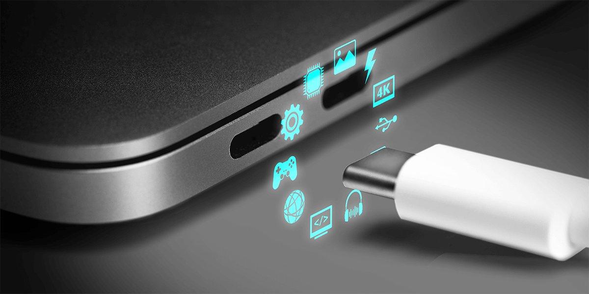 adaptador usb c displayport para portatil