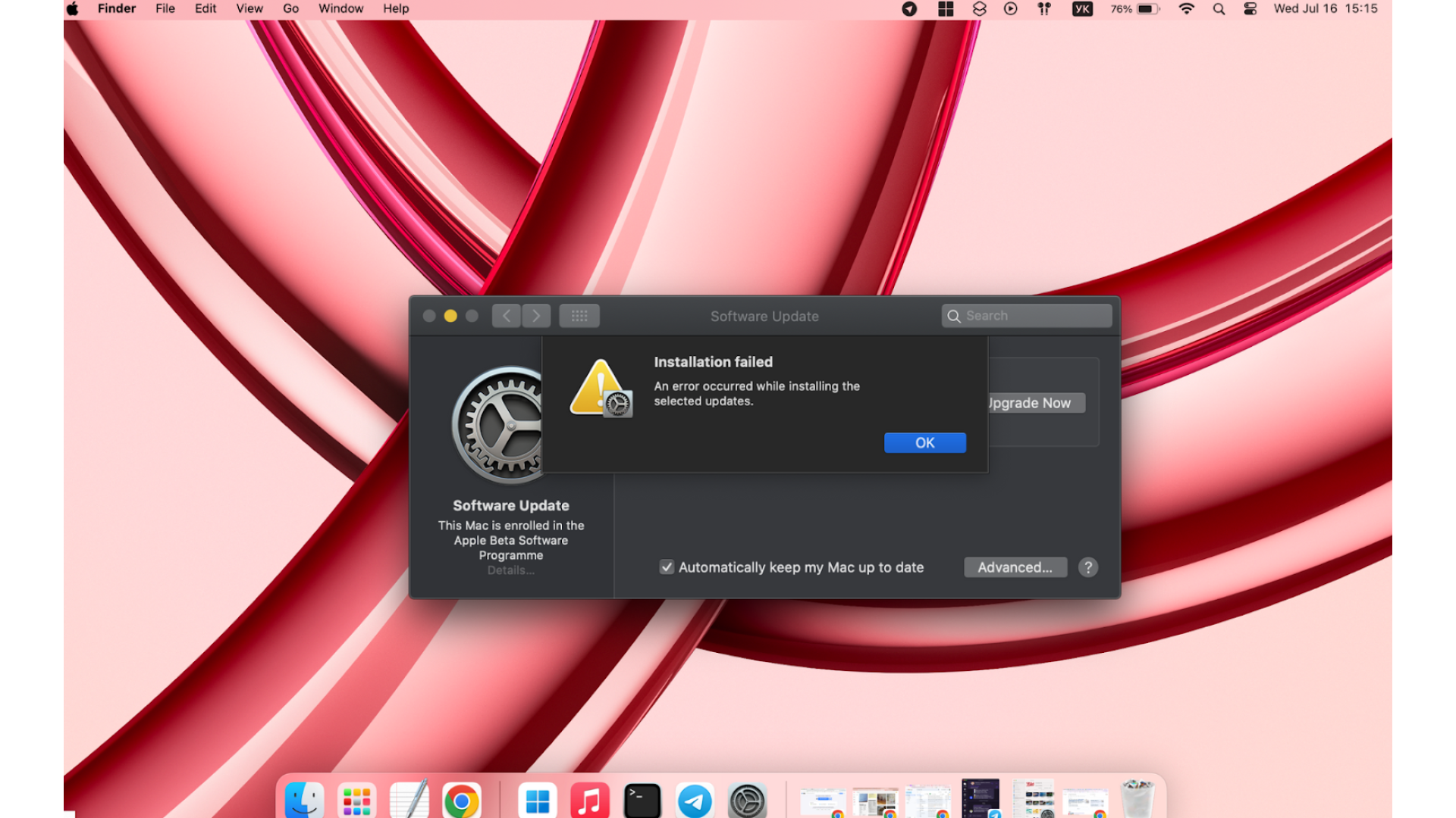 Reparación de macOS