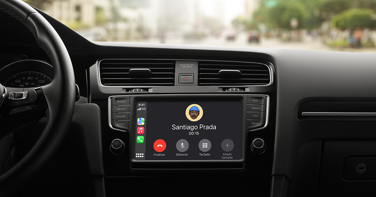 Interfaz de CarPlay