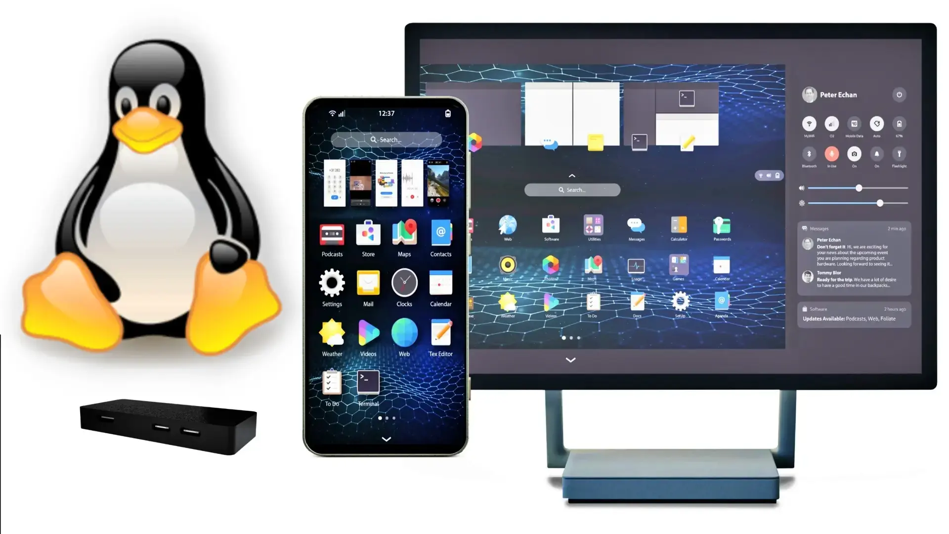 Móvil retro Linux Móvil retro Linux