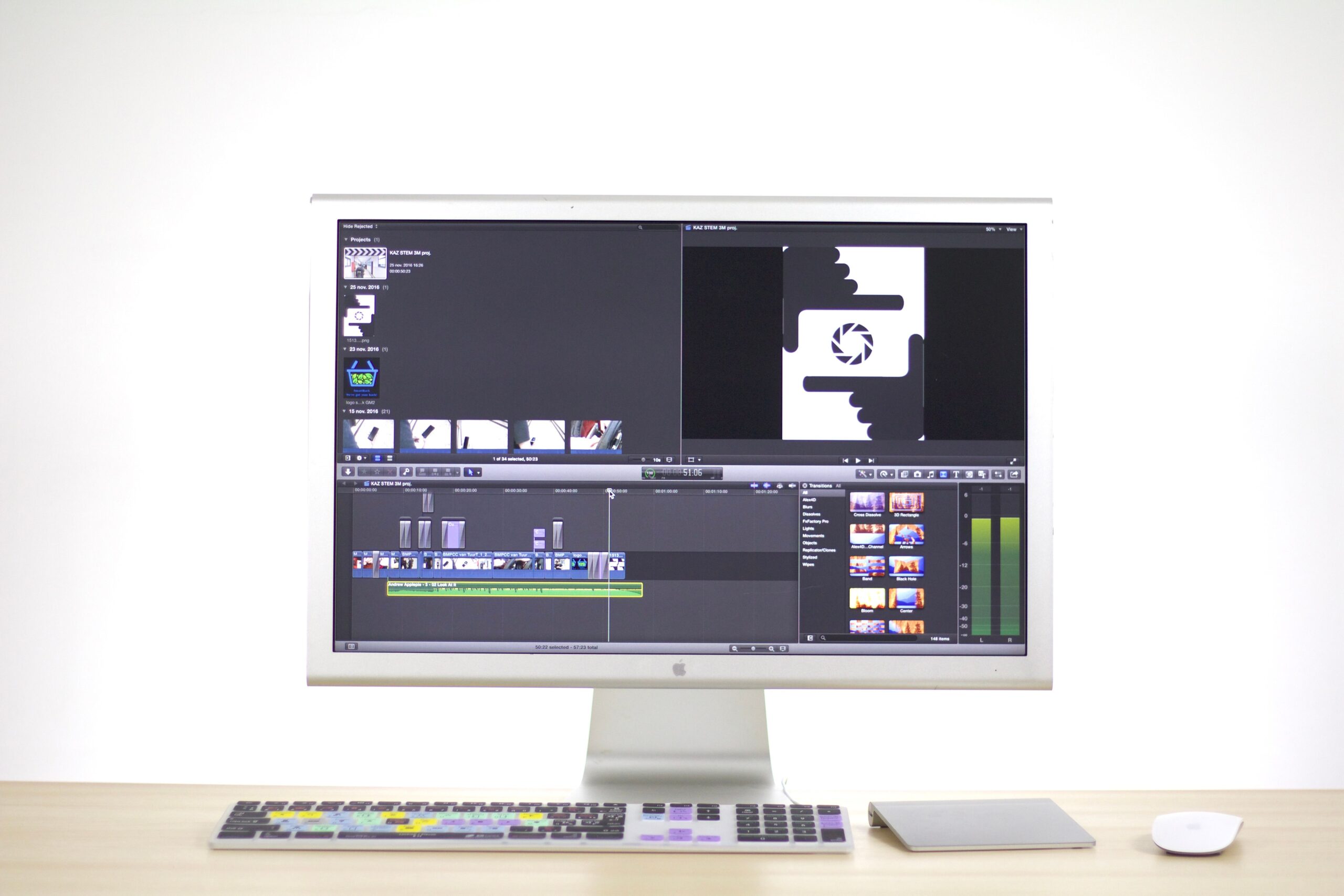 Edición de vídeo en Mac o Windows