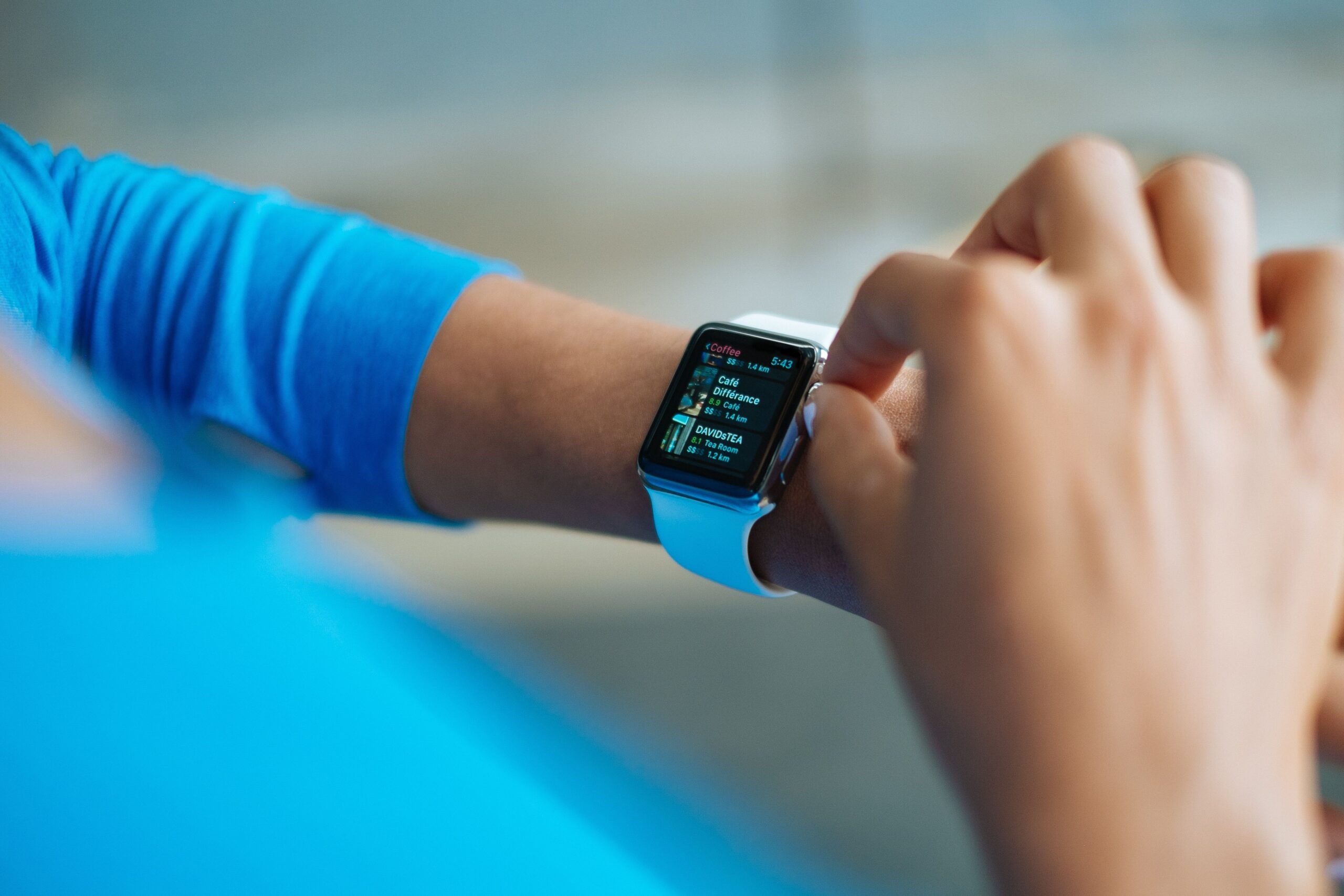 Actualización de firmware en smartwatch