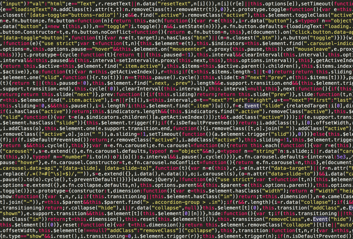 Vista detallada de código JavaScript en una pantalla, representando la implementación de Web APIs y temporizadores.
